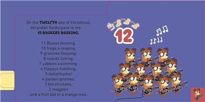 Bluey - 12 Days Of Christmas Tabbed Board Book
