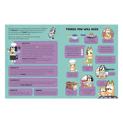 Bluey -Bluey and Bingo s Fancy Restaurant Cookbook