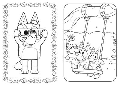 Bluey - Fun and Games Colouring Book