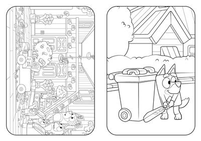 Bluey - Fun and Games Colouring Book