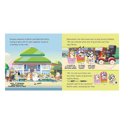 Bluey - Granny Mobile - Board Book