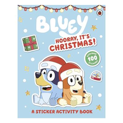 Bluey - Hooray Its Christmas Sticker Activity Book