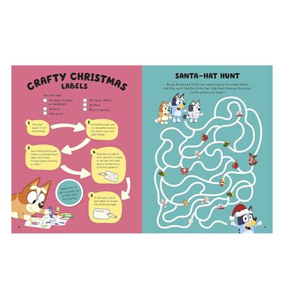 Bluey - Hooray Its Christmas Sticker Activity Book