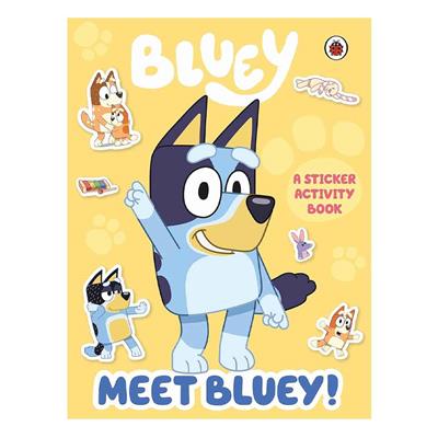 Bluey - Meet Bluey Sticker Activity Book