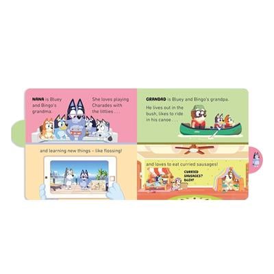 Bluey - Meet Blueys Family - Tabbed Board Book