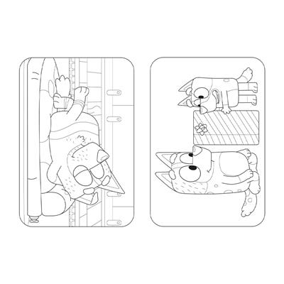 Bluey - Merry Christmas Colouring Book