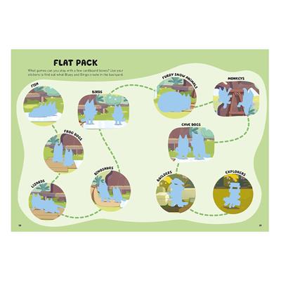 Bluey - Super Stickers An Activity Book