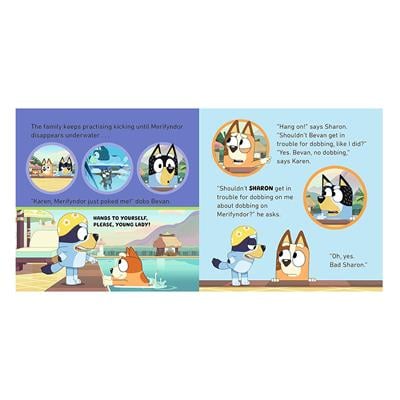 Bluey - Swim School - Board Book