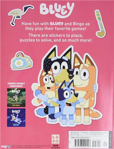 Bluey - Time To Play Sticker Activity Book