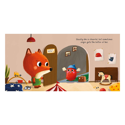 BOARD BOOK - Tina the Fox on a Day of Anger