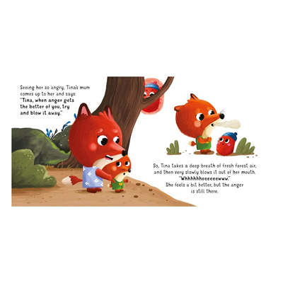 BOARD BOOK - Tina the Fox on a Day of Anger