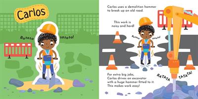 Build and Play - Construction Site Book and Play