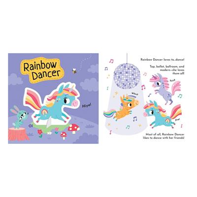 Build and Play - Unicorns Book and Play Set