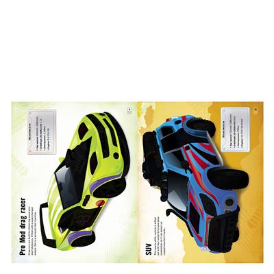 Build Your Own Cars Sticker Book