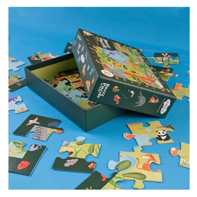 Buzzz Puzzle - Jungle (Search And Fınd Puzzle)