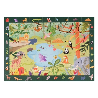 Buzzz Puzzle - Jungle (Search And Fınd Puzzle)