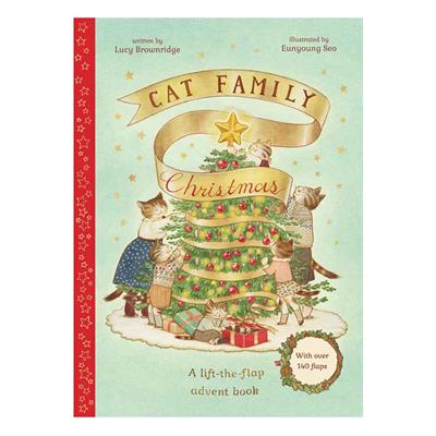 Cat Family Christmas - Lift The Flap Advent Book