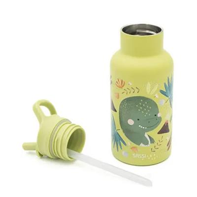 Pipetli Çelik Termos - Güçlü Dinozor