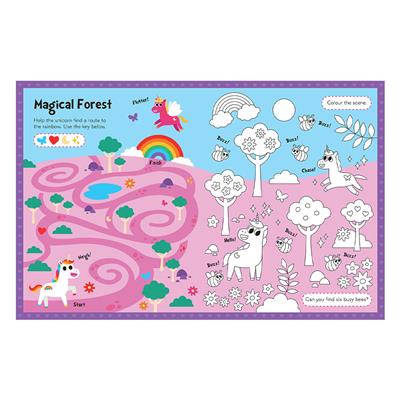 Chunky Window Stickers - Unicorn Activty Book