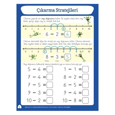 Çıkarma Etkinlik Kitabı - Zihinden Eğlenceli