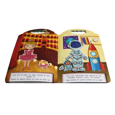 Cırt Cırtlı Kıyafet Giydirme - Meslekler