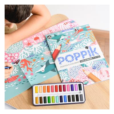 Coloring Barrier Reef - Coloring Posters