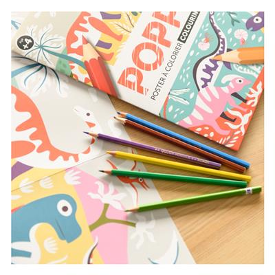 Coloring Dinosaurs - Coloring Posters