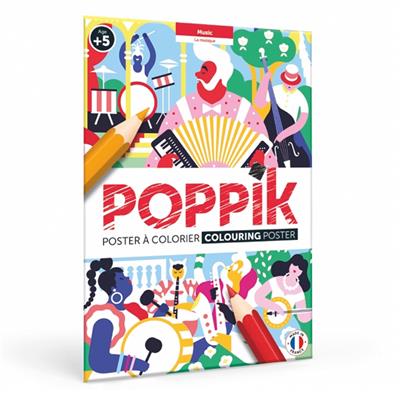 Coloring Music - Coloring Posters