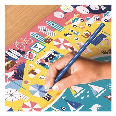 Coloring Sea Side - Coloring Posters