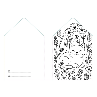 Colourıng Books Shaped - Pets