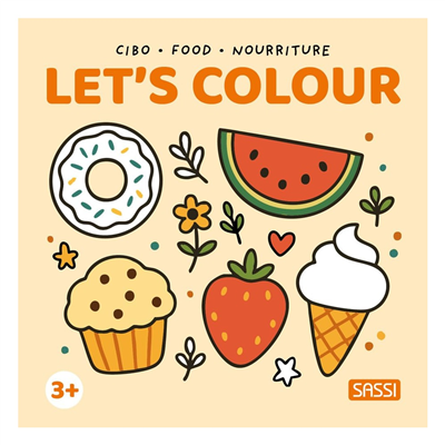 Colourıng Books Square - Food