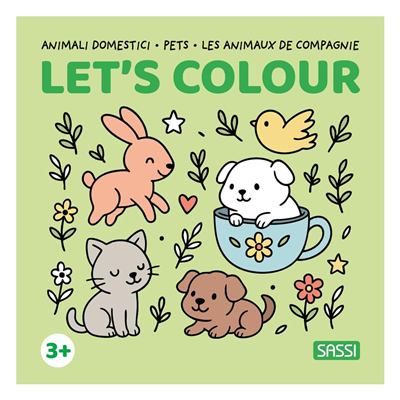Colourıng Books Square - Pets