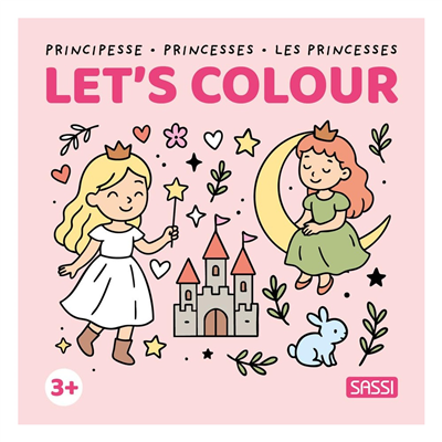 Colourıng Books Square - Princess