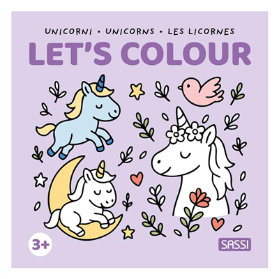 Colourıng Books Square - Unicorns