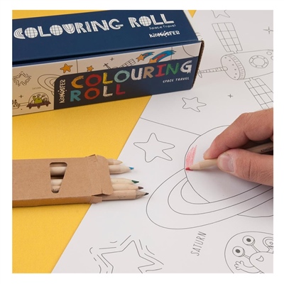 Colourıng Roll Space Travel
