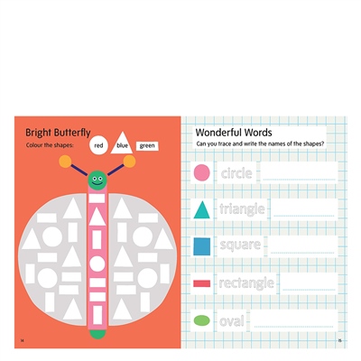 Colours - Shapes Activity Book