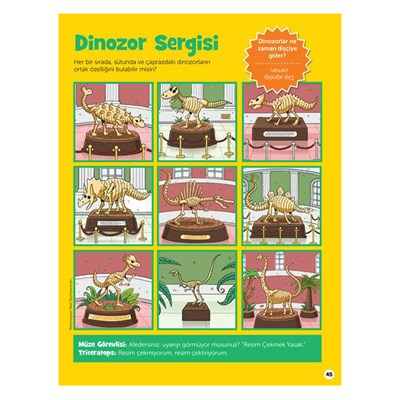 Dinozor Sevenler İçin Hıdden Pıctures