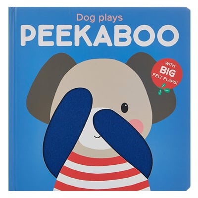 Dog Plays Peekaboo