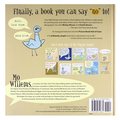 Don T Let The Pigeon Drive The Bus