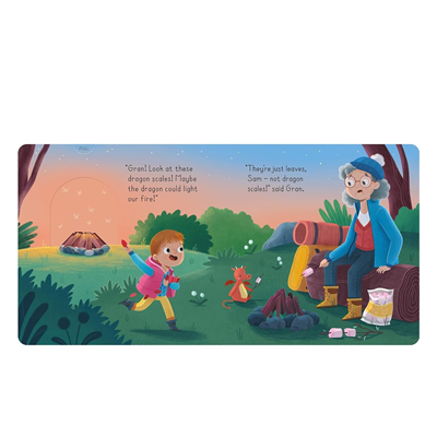 Dragon A lift - pull and pop book