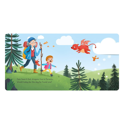 Dragon A lift - pull and pop book