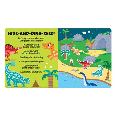 Easy Peely Dinosaurs - Peel, Stick, Play