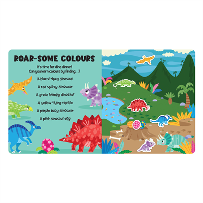 Easy Peely Dinosaurs - Peel, Stick, Play