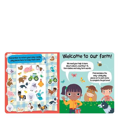 Easy Peely Farm - Peel-Stick-Play