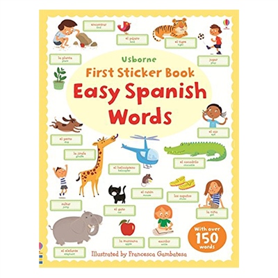 EASY SPANISH WORDS - FIRST STICKER BOOK