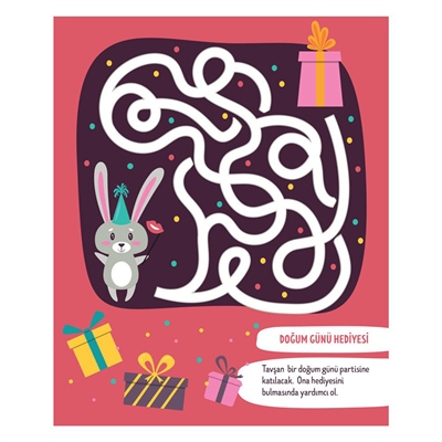 Eğlenceli Labirentler Etkinlik Kitabı