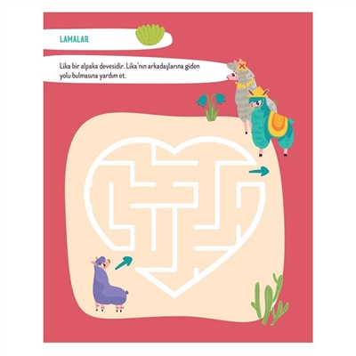 Eğlenceli Labirentler Etkinlik Kitabı