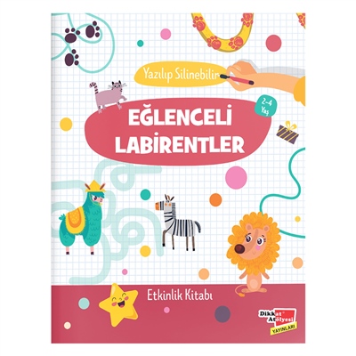 Eğlenceli Labirentler Etkinlik Kitabı