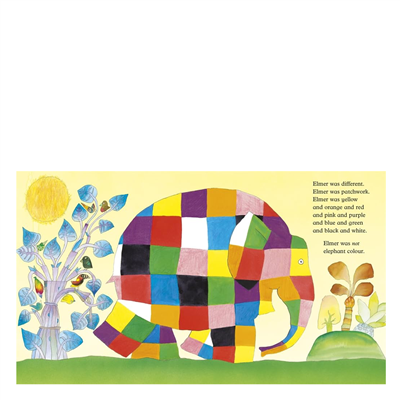 Elmer Book and Toy Gift Set