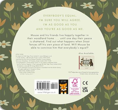 Everbodys Equal - Board Book